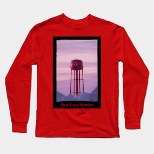 Red Lake Nation Polaroid Long Sleeve T-Shirt